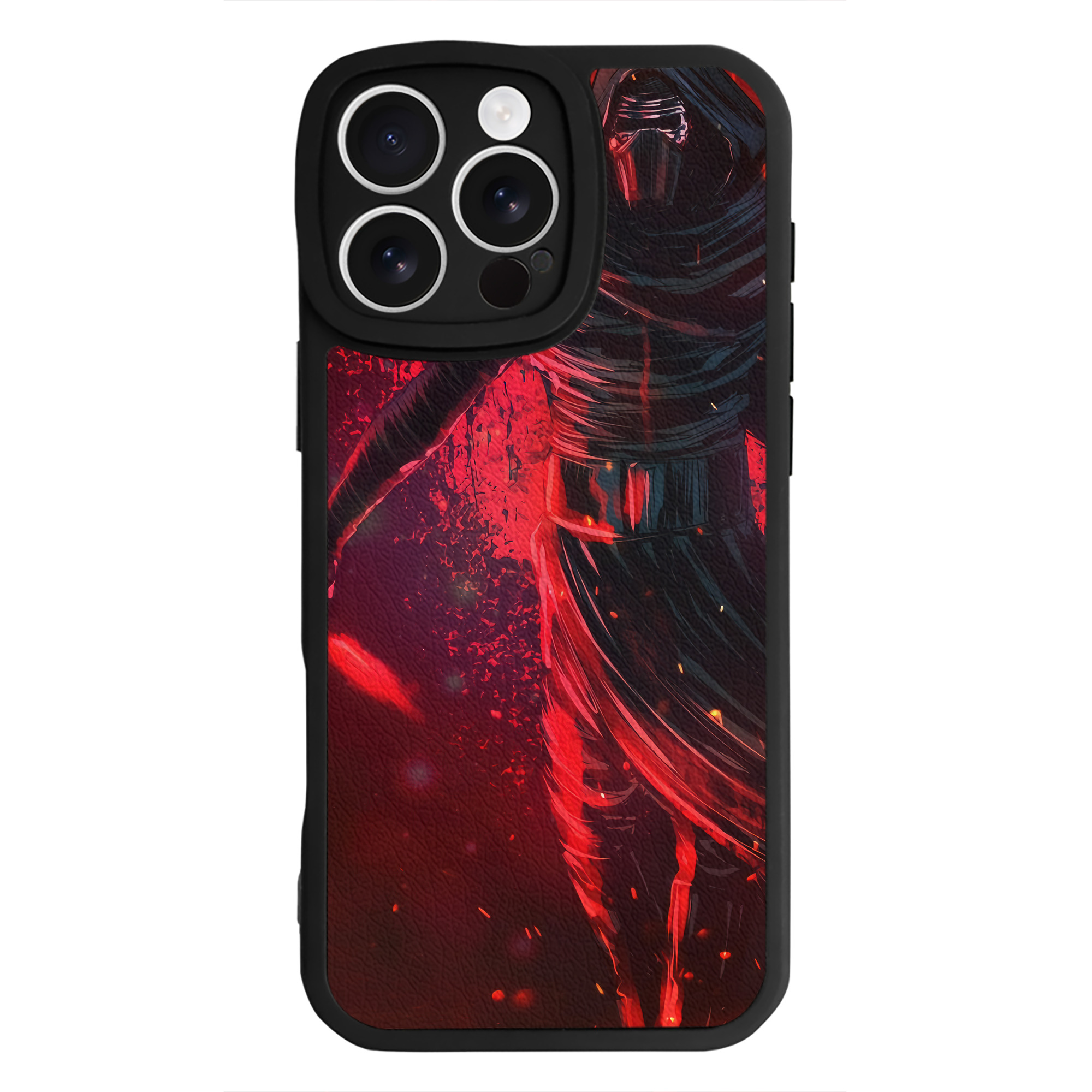 （画像用） スター・ウォーズ Star Wars 【iPhone 16シリーズ対応】シリコンスマホケース（レザー調） 材質：シリコン